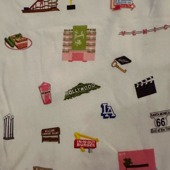 PJ by PJ Los Angeles, CA 2-piece pajamas size M/LG NWT - Picture 4 of 8